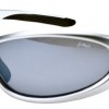 Polarized P13 Sports Wrap Sunglasses with TR90 Frame (Silver & Smoke)