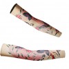 ZQXPP Z158 Tattoo Sport Arm Sleeve Cycling Sun Protective Uv Cover Arm Sleeves-1 Pair Color3